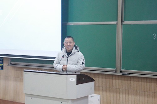 有机硅重点实验室创始人、电子竞技博彩
创院院长来国桥教授发言